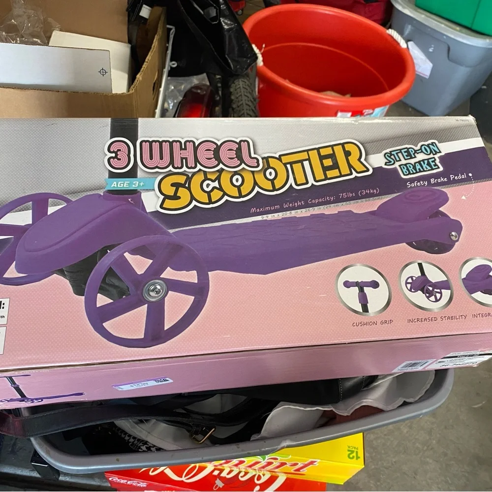 Purple Kids Scooter